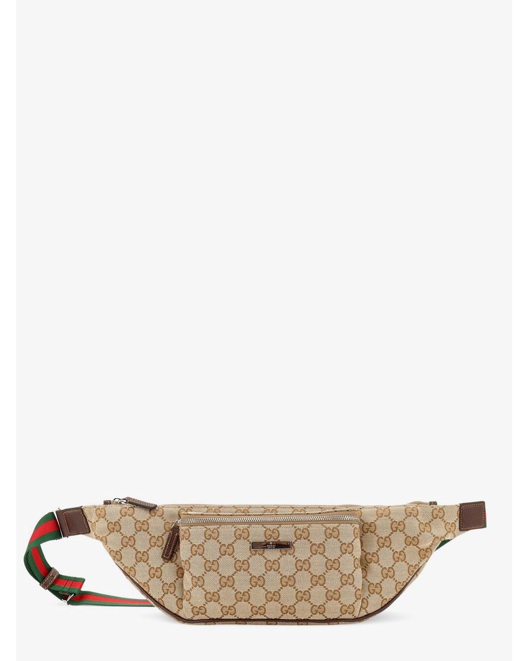Gucci Natural Flatpack Large Belt Bag for men