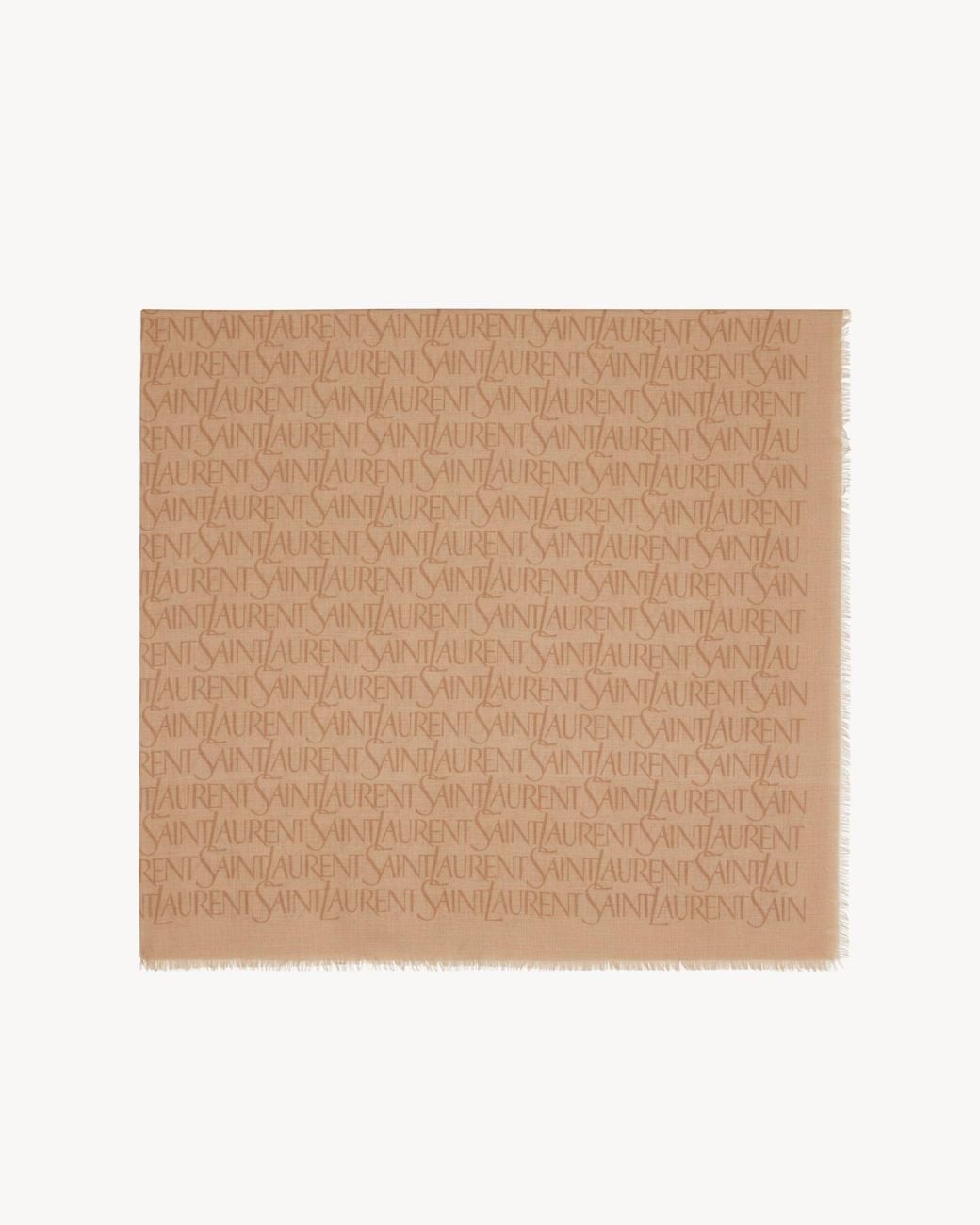 Saint Laurent Natural Scarf