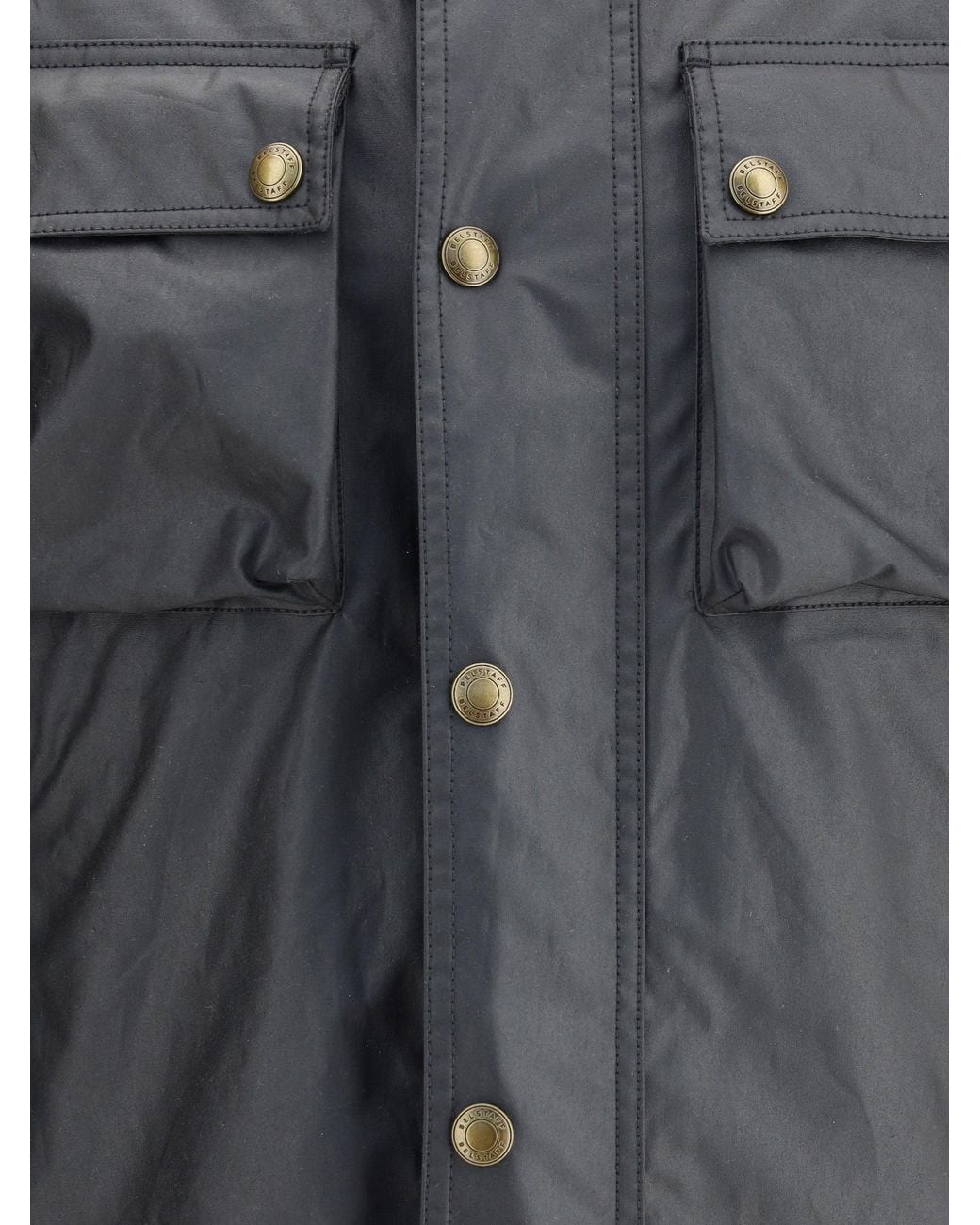 Belstaff Gray Racemaster Jacket for men