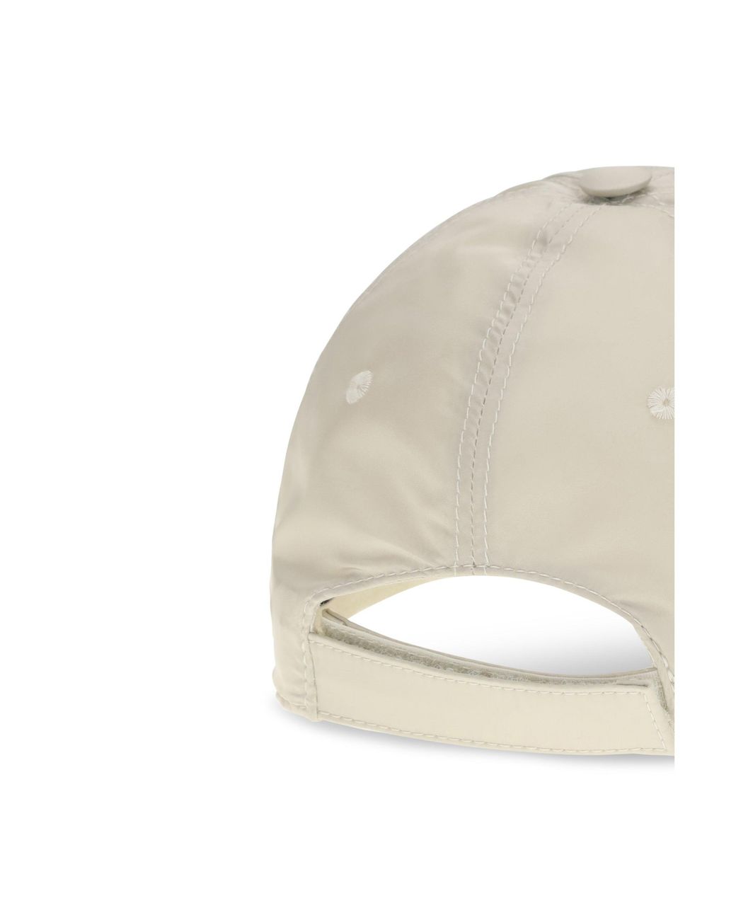 Fendi White Nylon Baseball Cap for men