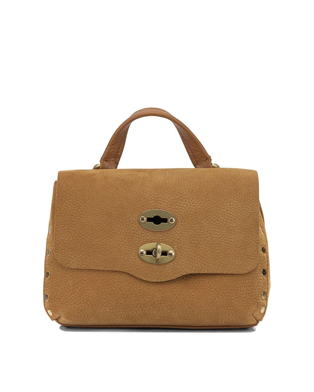 Zanellato Brown "Postina" Small Handbag