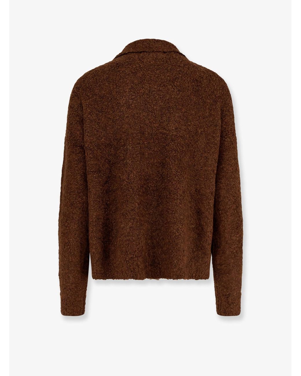 Woodbird Brown Wbdom Loop Sweater for men