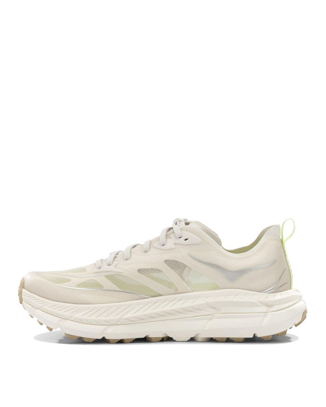 Hoka One One White Mafate Speed 4 Lite Sneakers for men