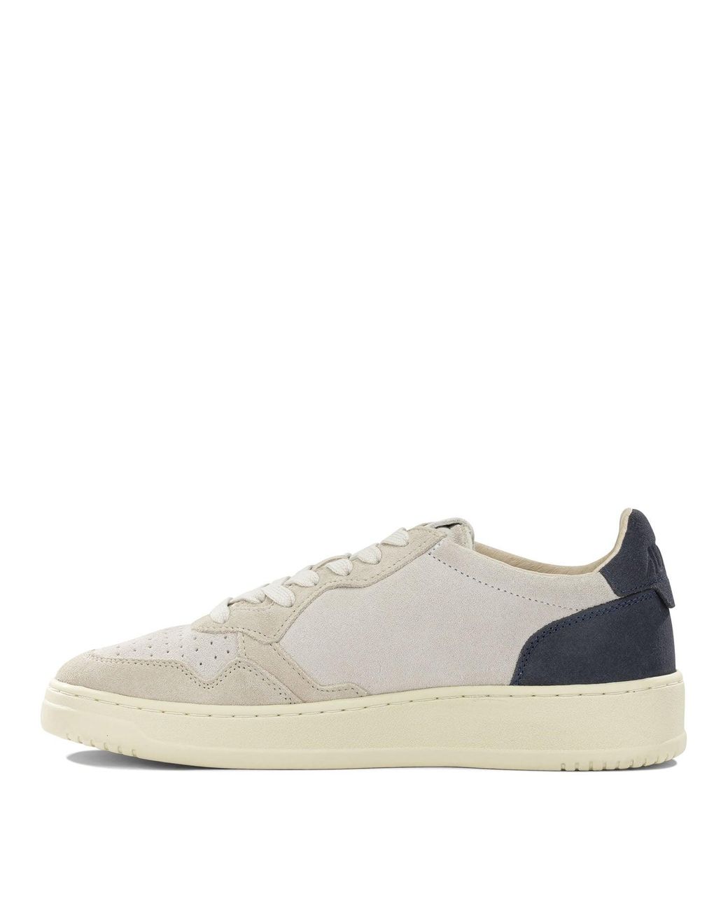 Autry White "Medalist Low" Low-Top Sneakers for men