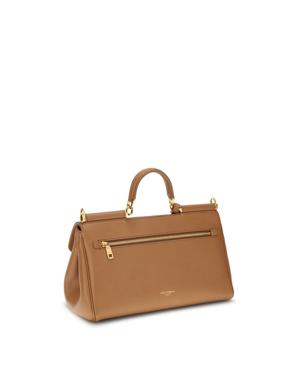 Dolce & Gabbana Brown My Sicily Handbag