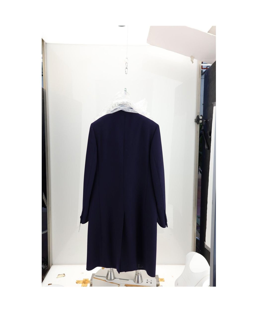 Dior Blue Coat Fleece Wool for men