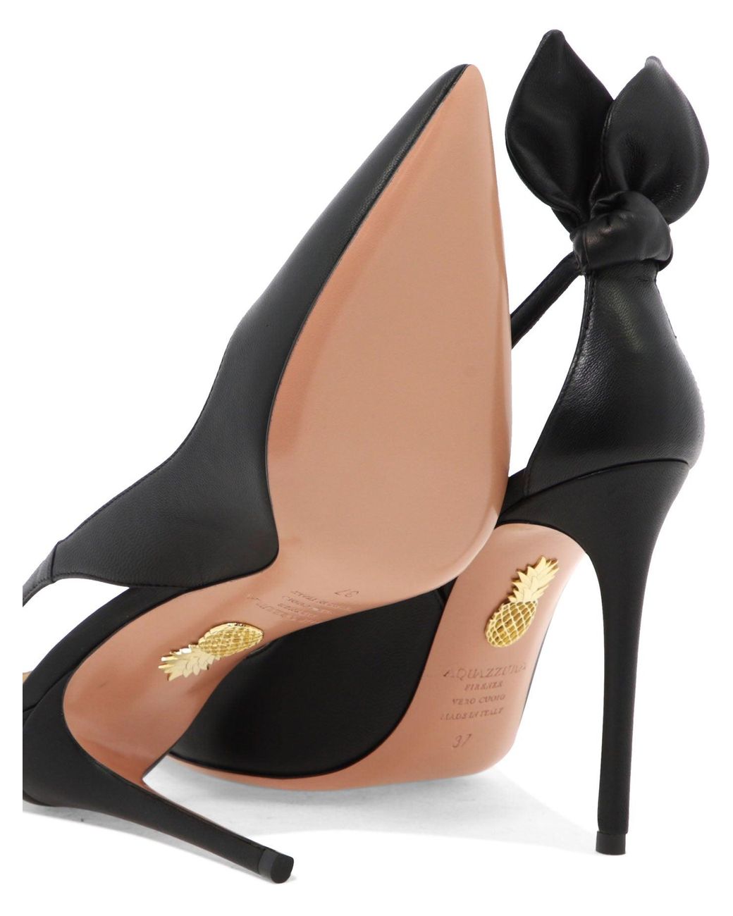 Aquazzura Multicolor Bow Tie Pump 105 Mm Heeled Shoes