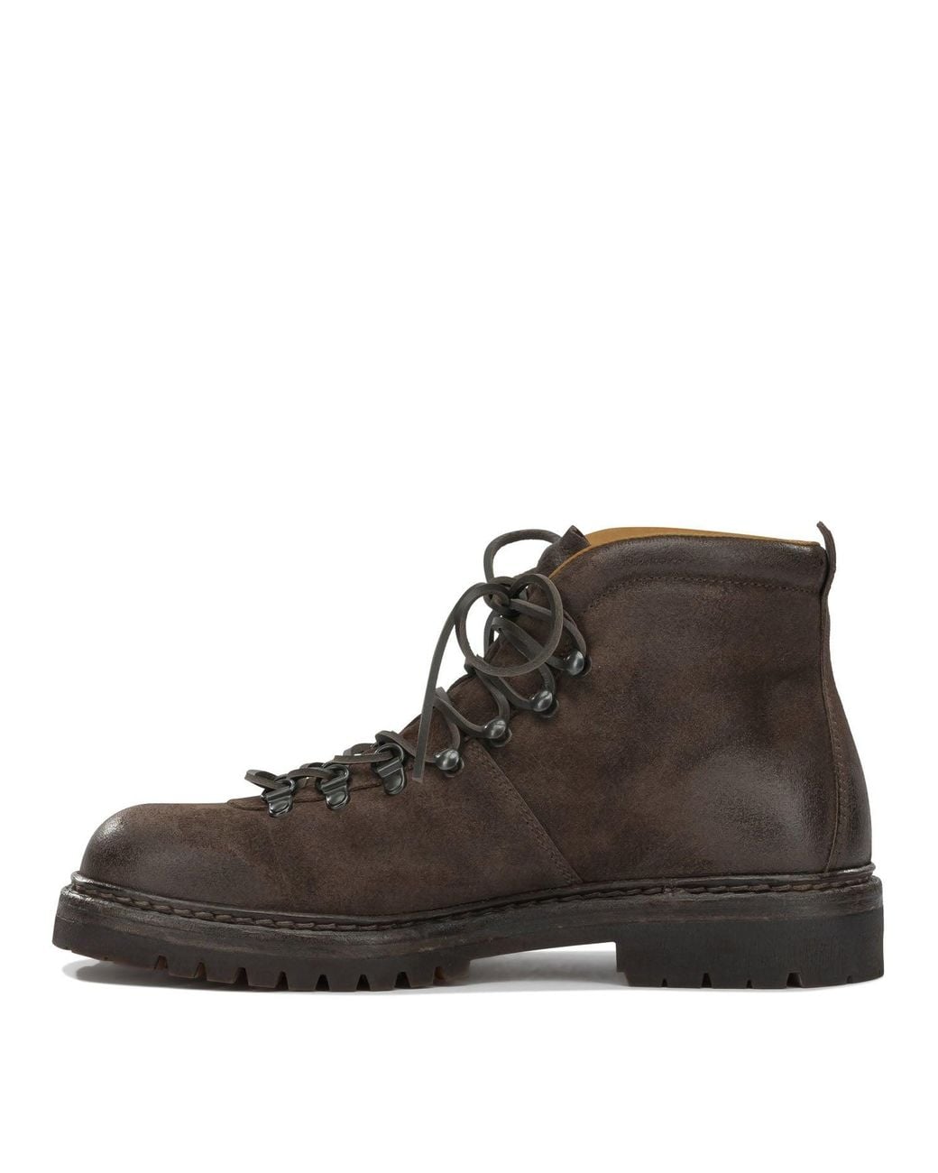 Officine Creative Brown Artik Flexi 002 Lace-Up Ankle Boots for men