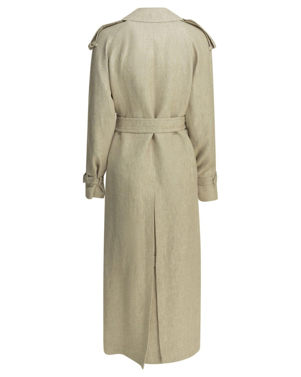 Max Mara Natural Lightweight Pure Linen Jacket