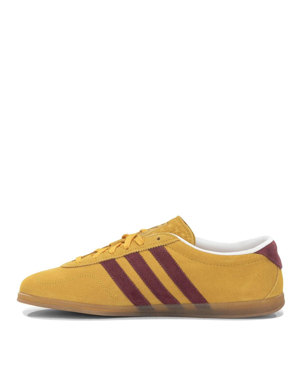 Adidas Originals Brown Gazelle Lo Pro Leather Rubber Sneakers