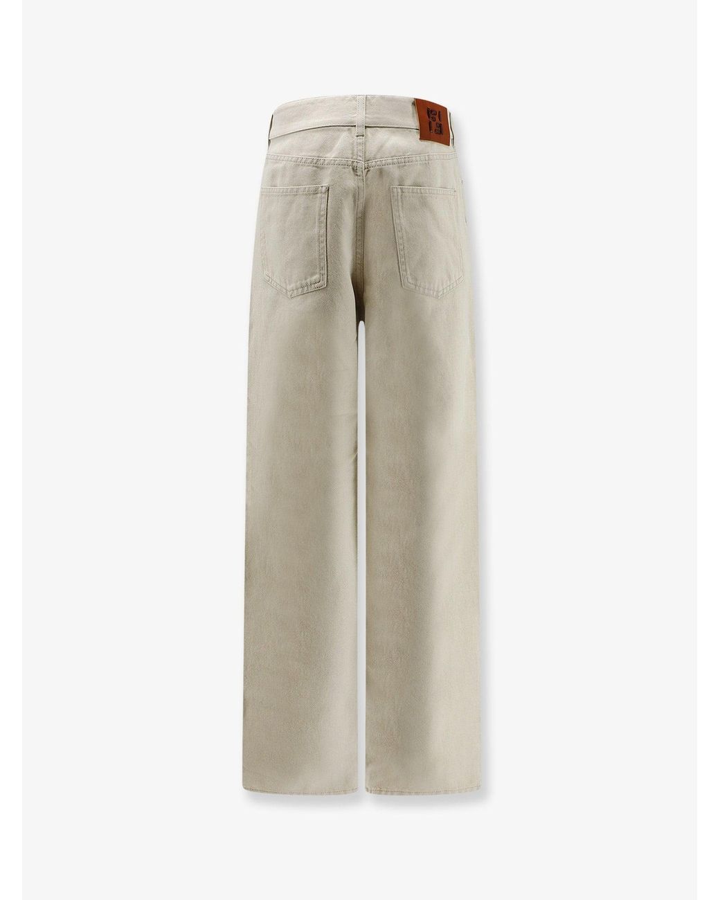 Fendi Natural Denim Trousers