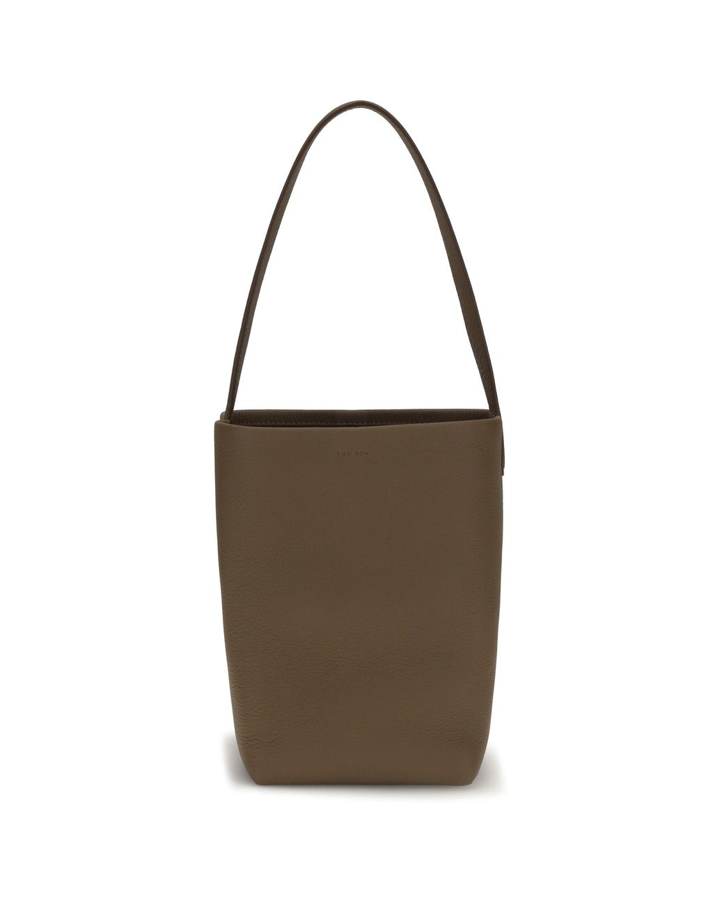 The Row Brown Park Small Shoulder Bag Dark Muschio