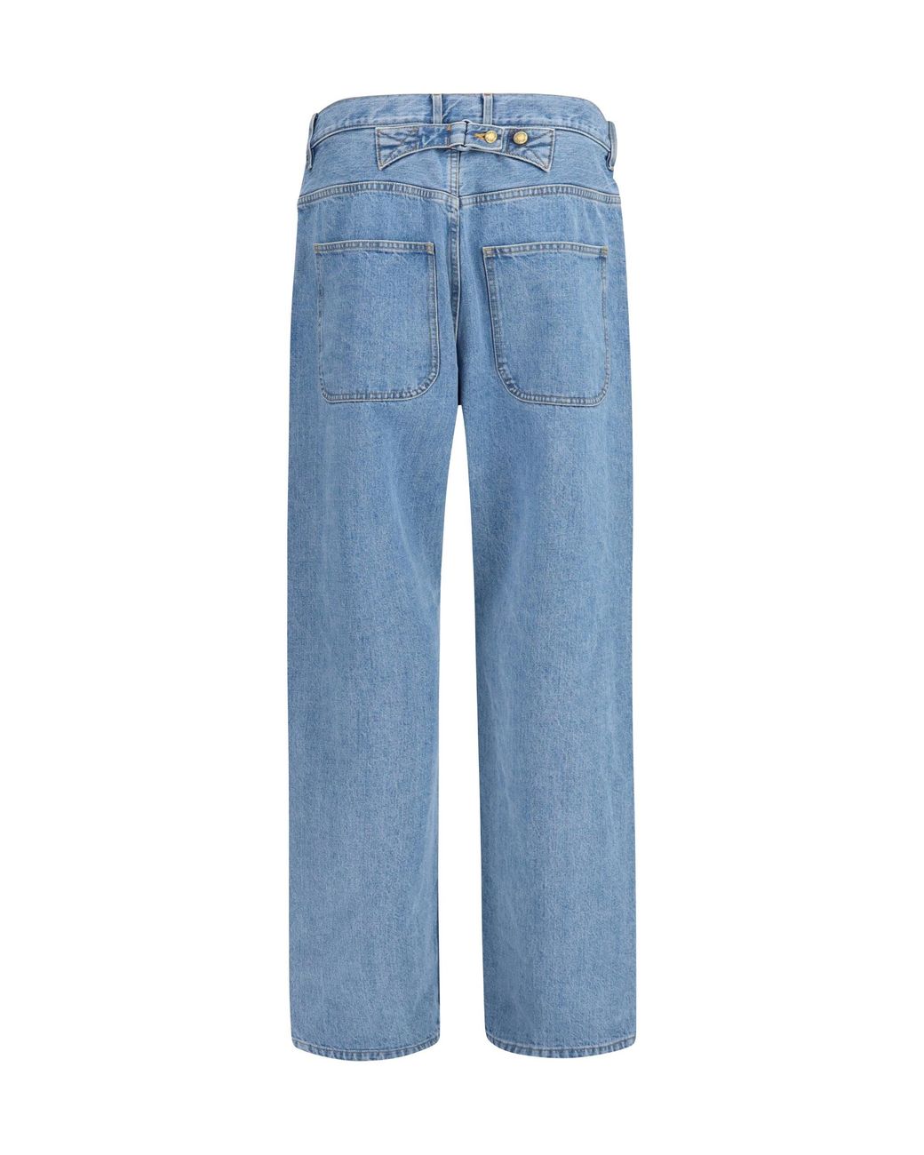 Thom Browne Blue Japanese Denim Jeans Light for men