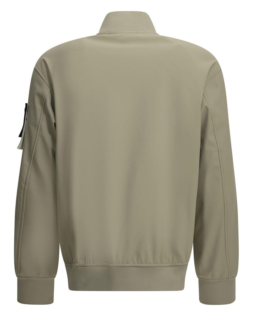 Stone Island Green "Soft Shell" Bomber Jacket for men