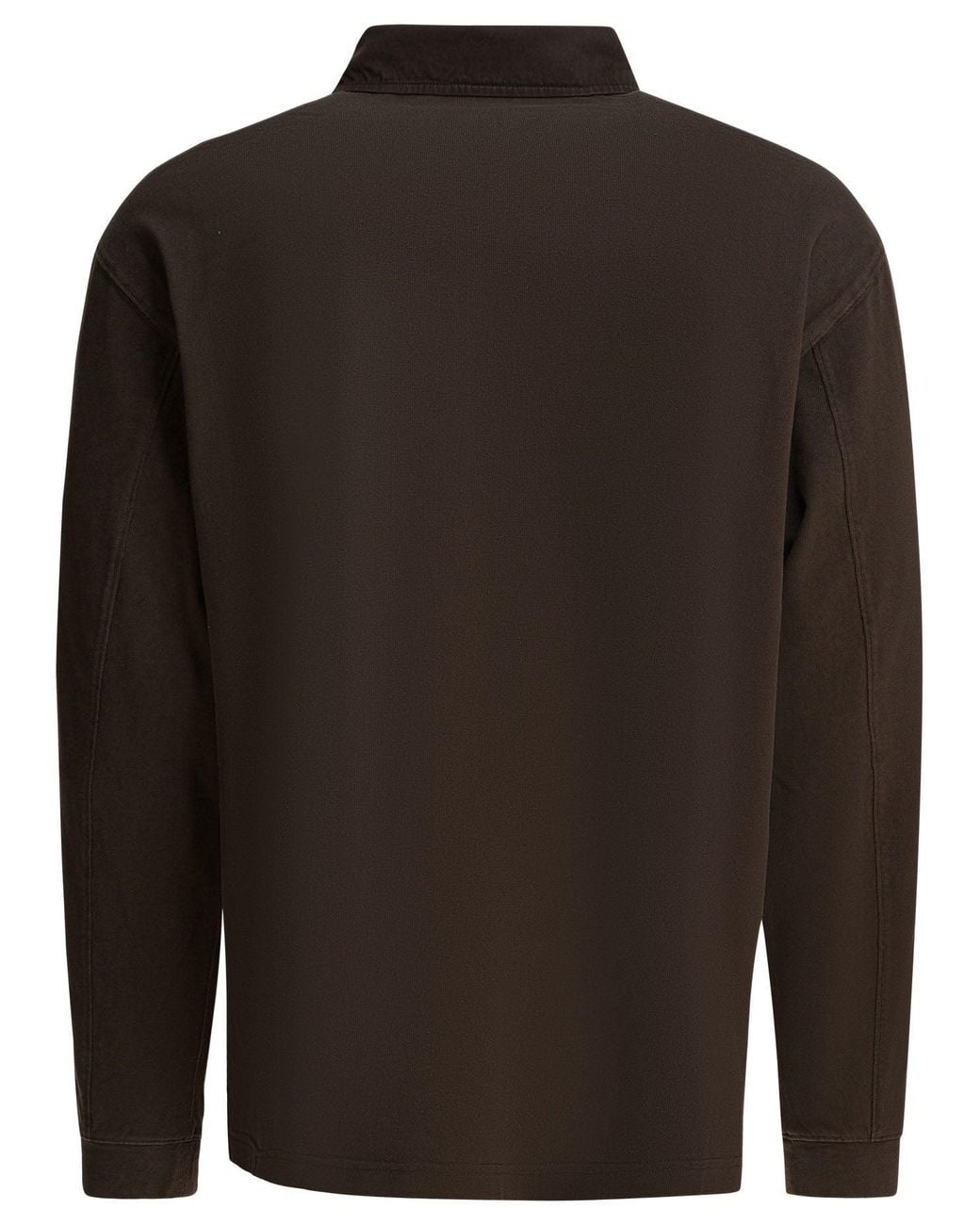 Alex Mill Black Cotton "Rugby" Polo Shirt for men