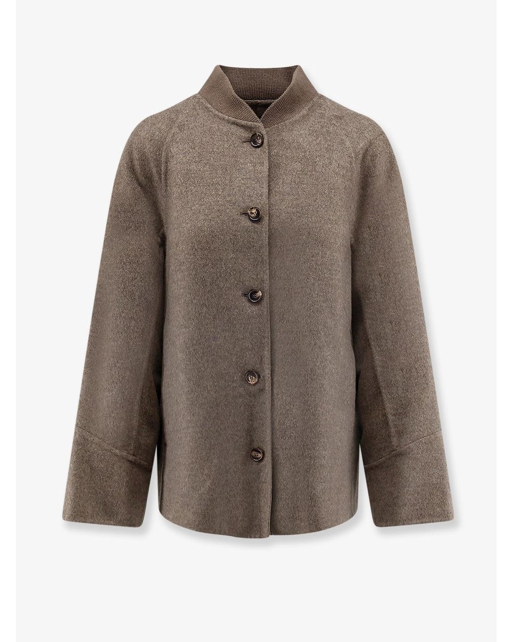 Loro Piana Brown Dexton Cashmere Coat