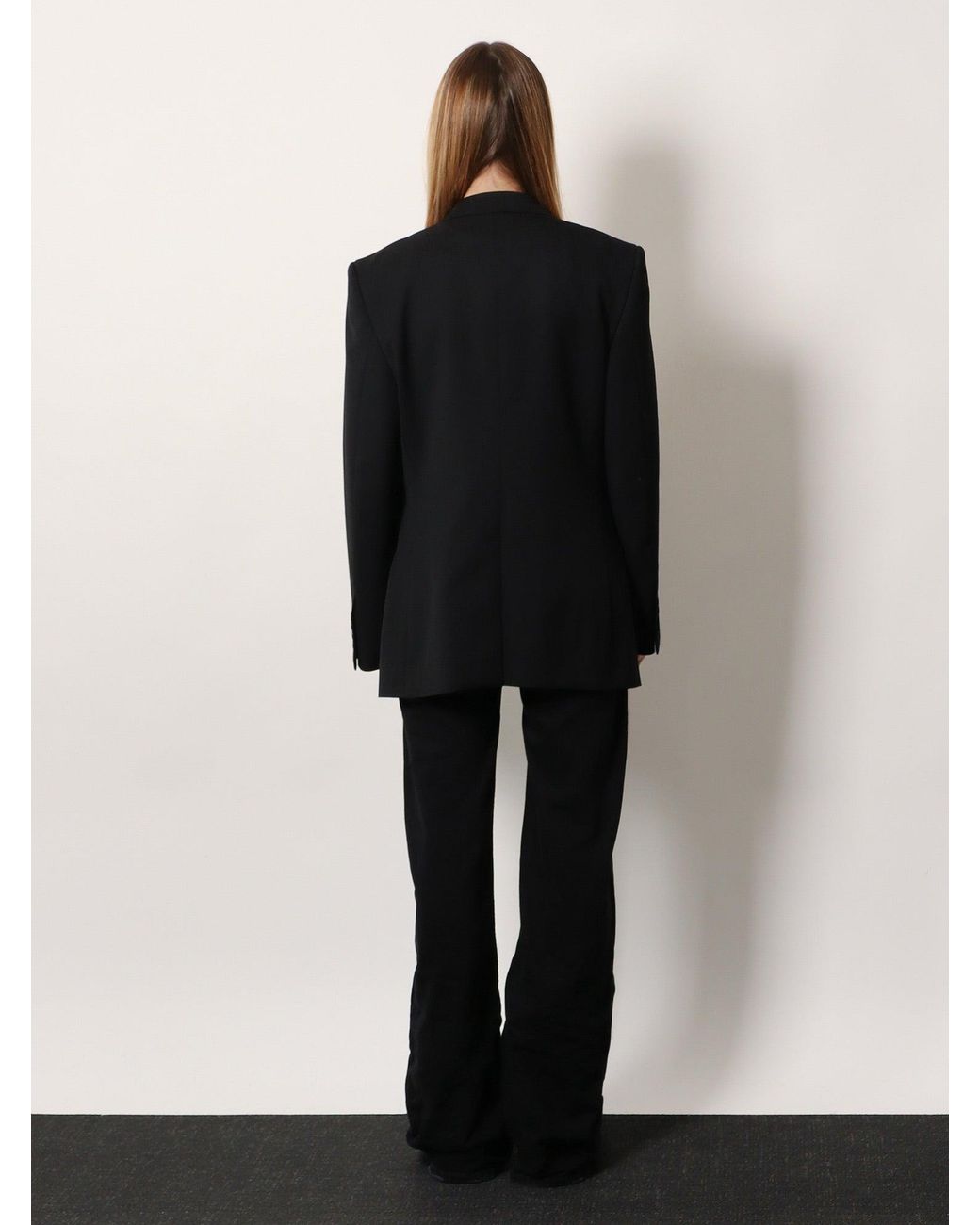 Balenciaga Blue Tailored Standard Blazer