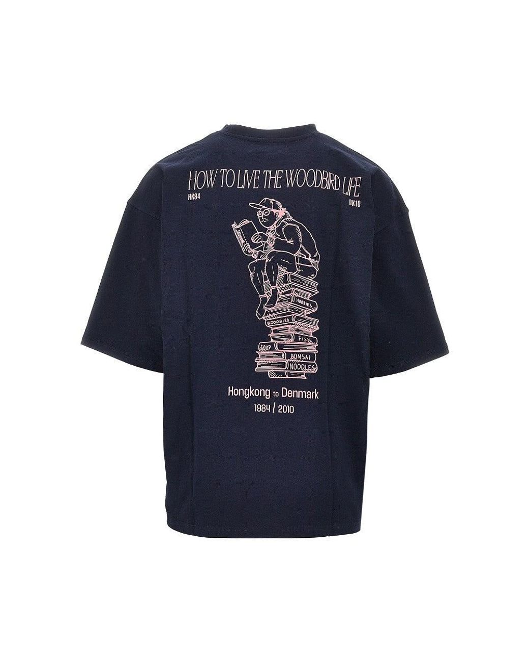Woodbird Blue Wbbeam Book' T-Shirt for men