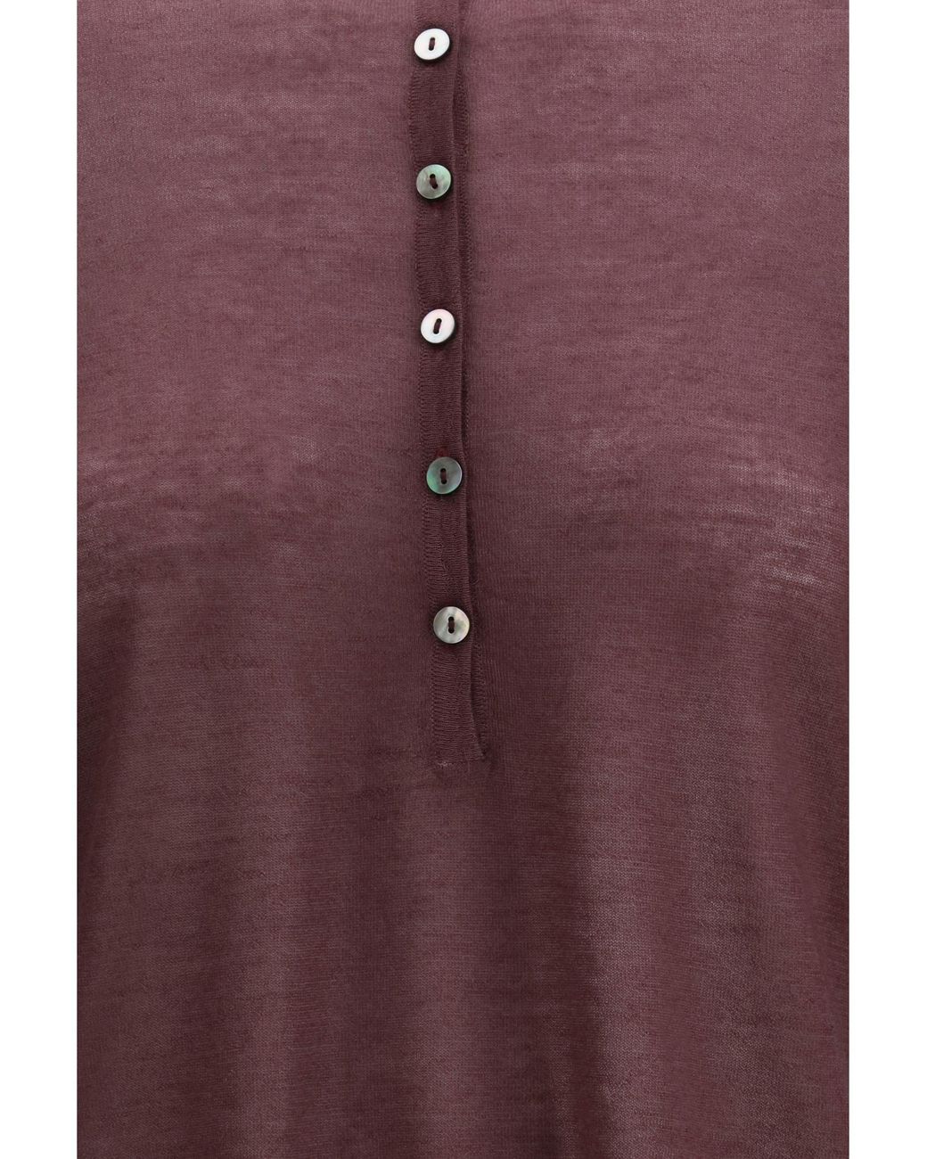 Mirror In The Sky Purple Cardigan Surya Henley Cashmere