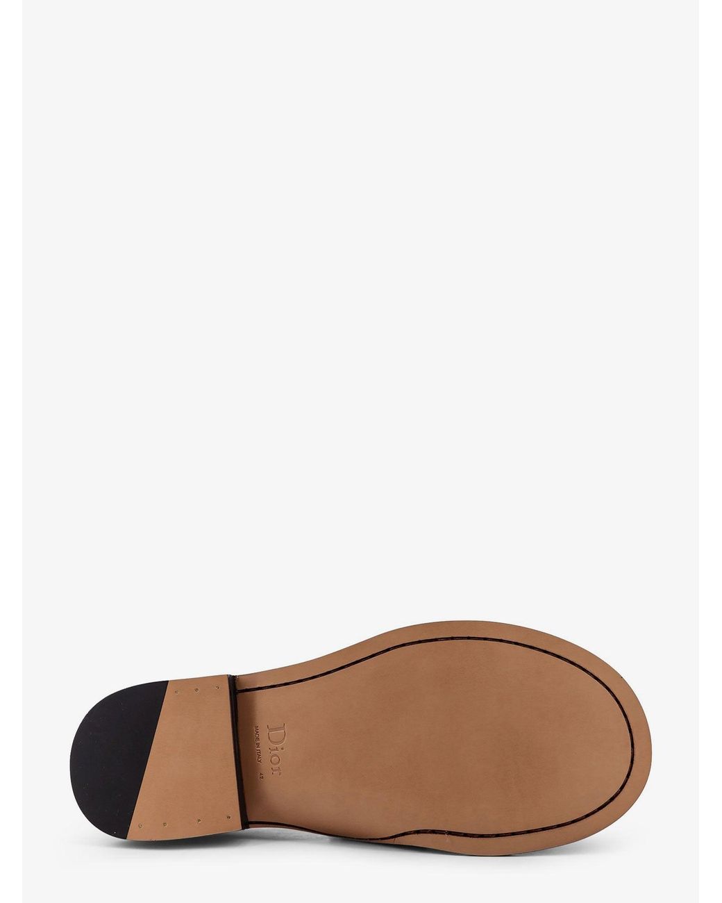 Dior Black Dior Archie Leather Loafers for men
