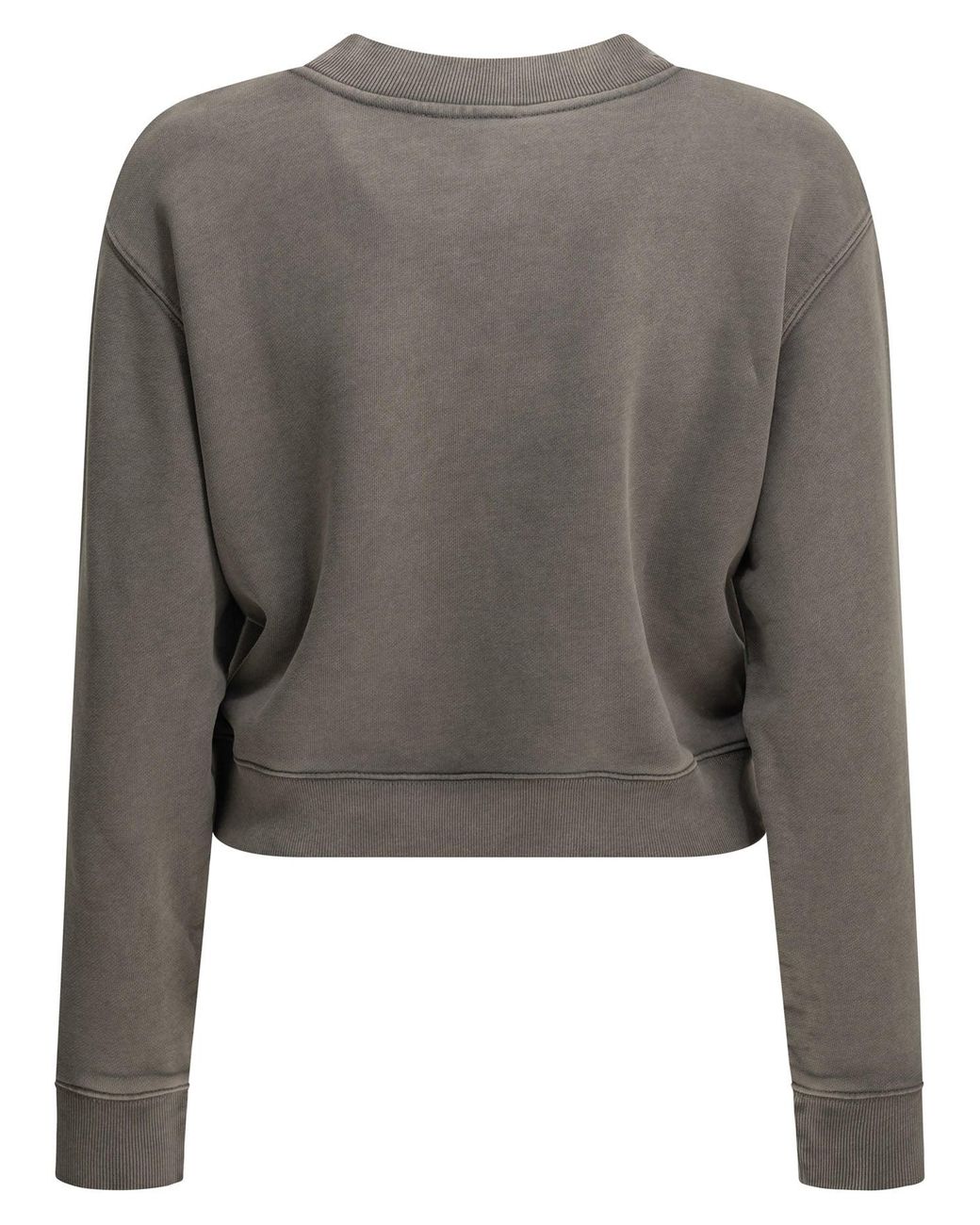 Maison Kitsuné Gray Crewneck Sweatshirt