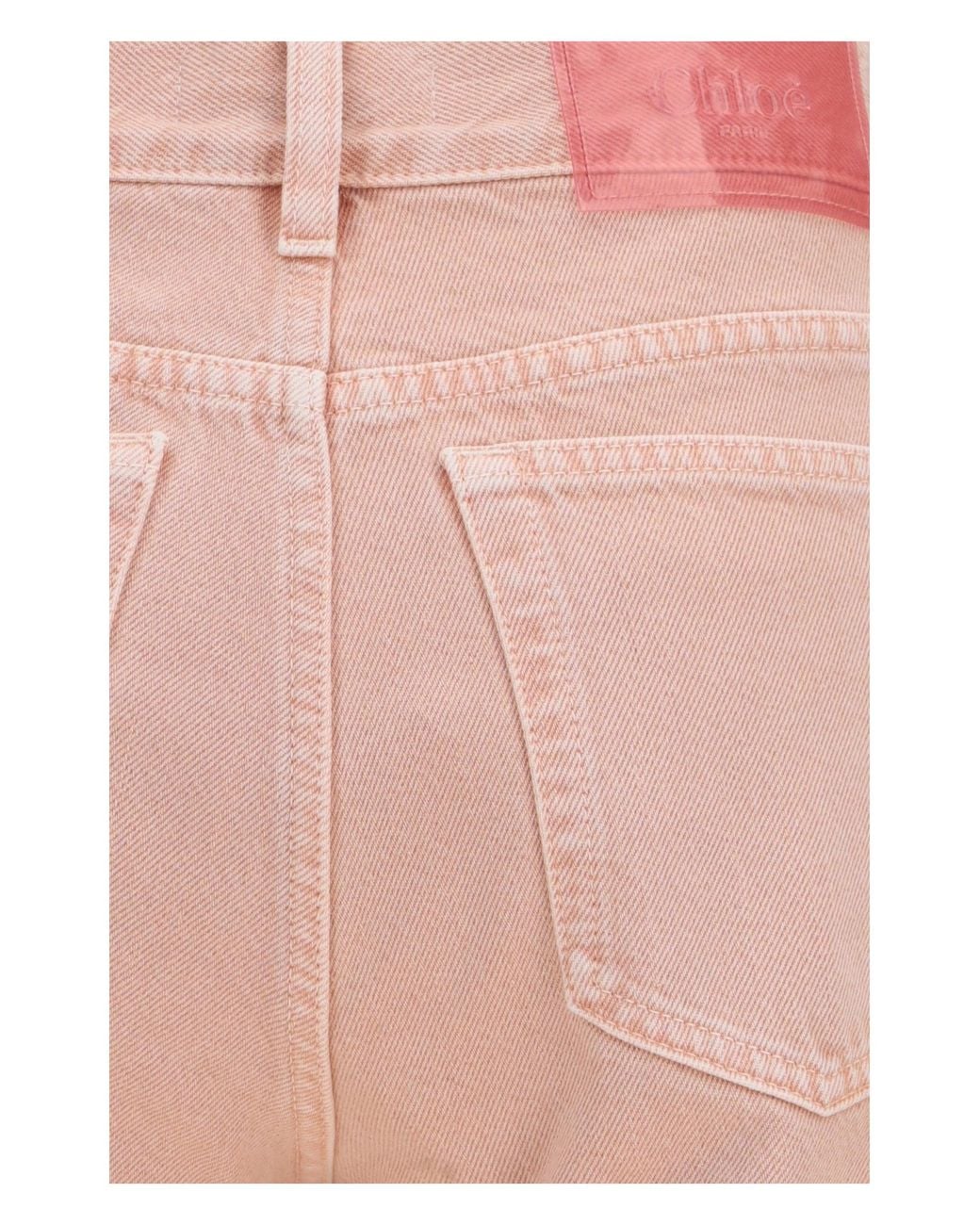 Chloé Pink Chloé Straight-Leg Jeans