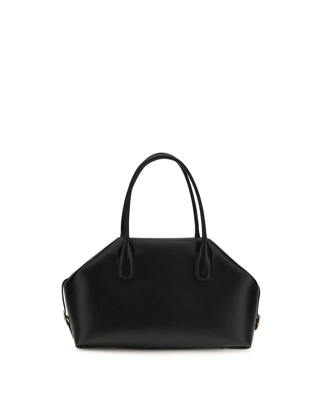 THEMOIRÈ Black Medium Talia Trank Shopping Bag