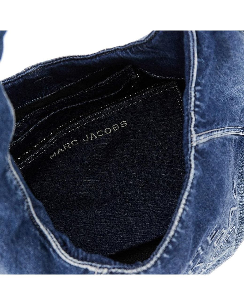 Marc Jacobs Blue 'The Sack' Denim Bag
