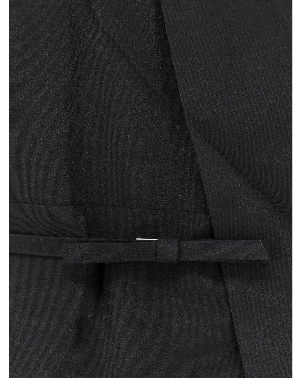 Zimmermann Black Short Pleated Dress