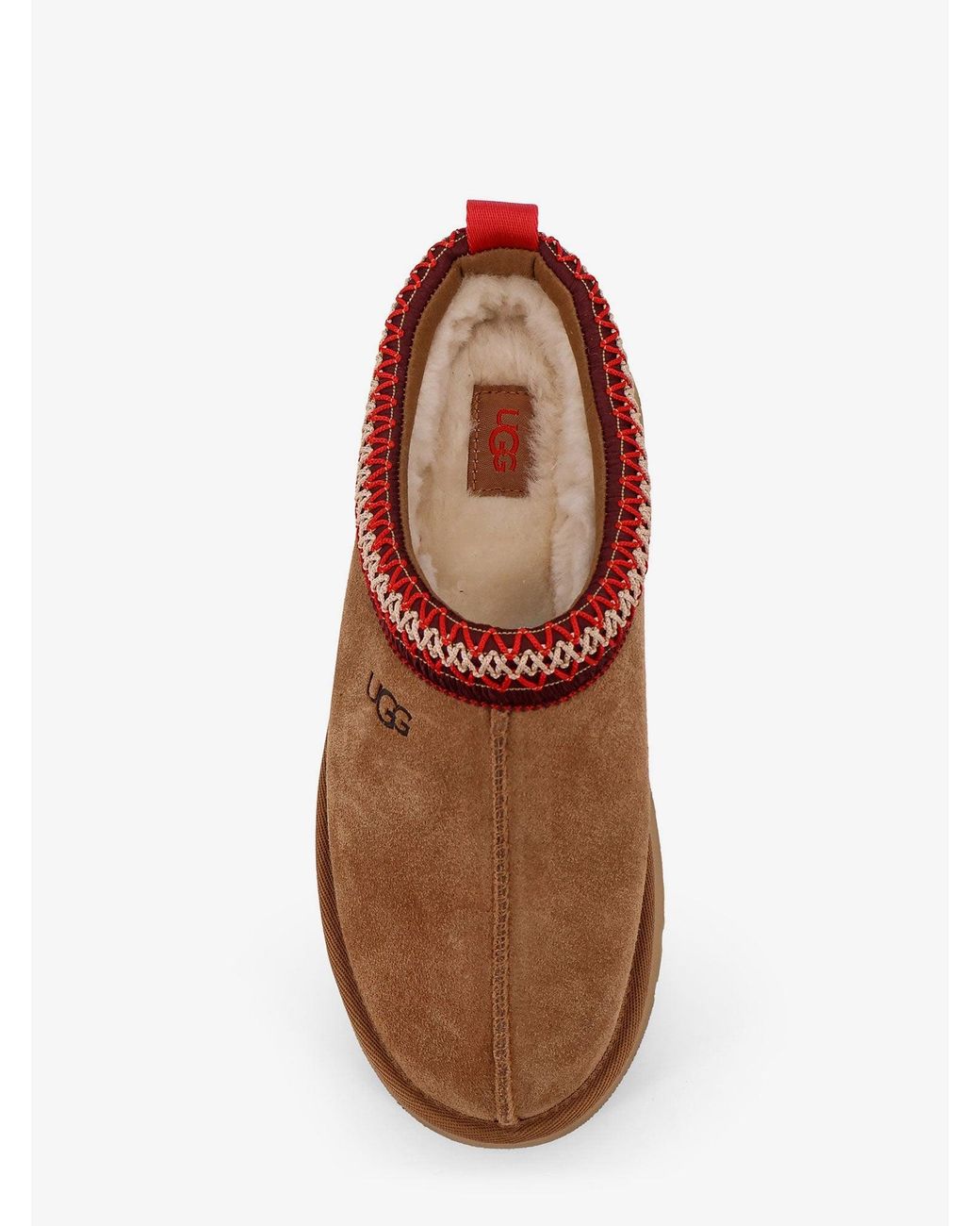 Ugg Brown Slip-On Loafers Tazz Suede