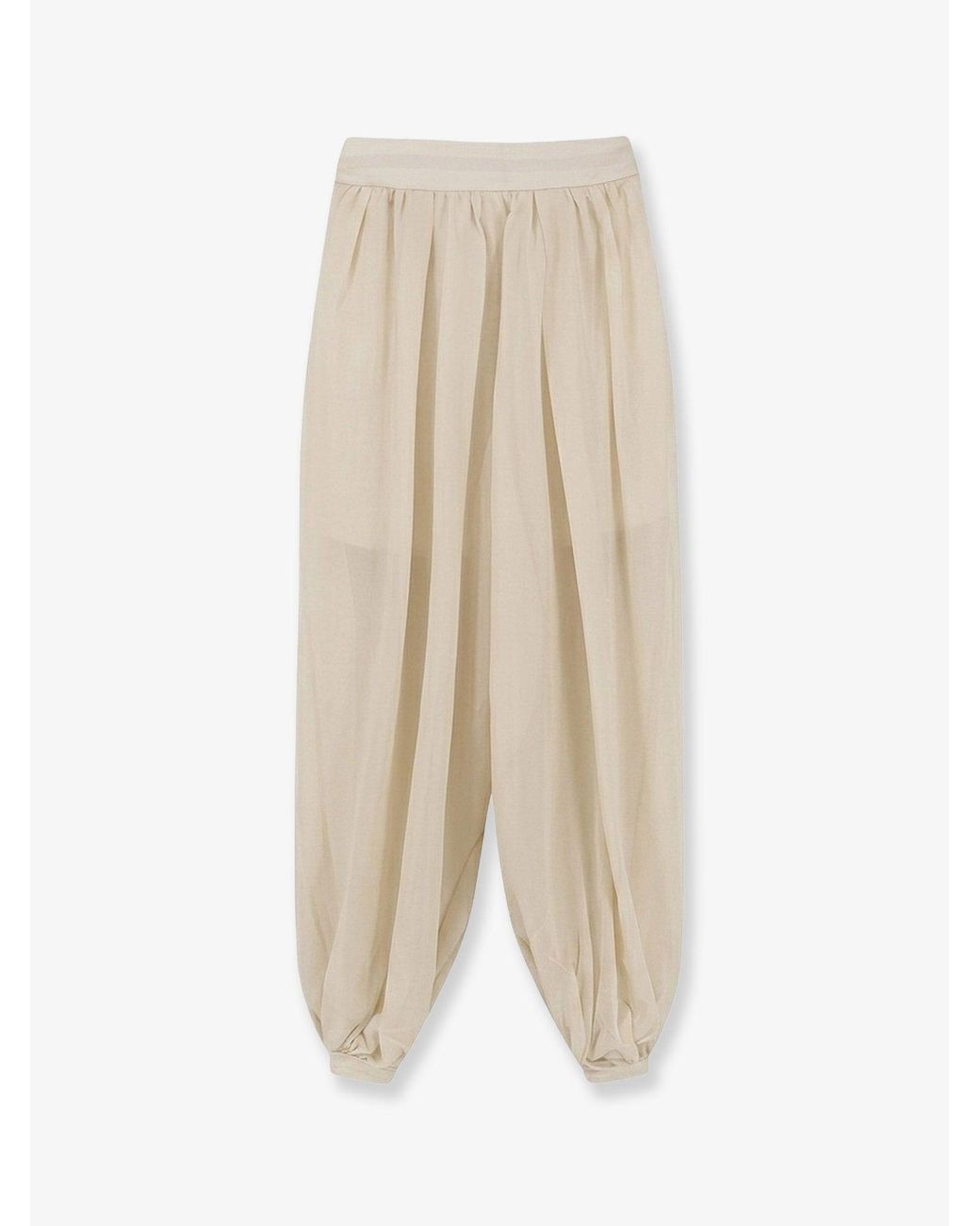 LAMRONS Natural Cotton Trousers