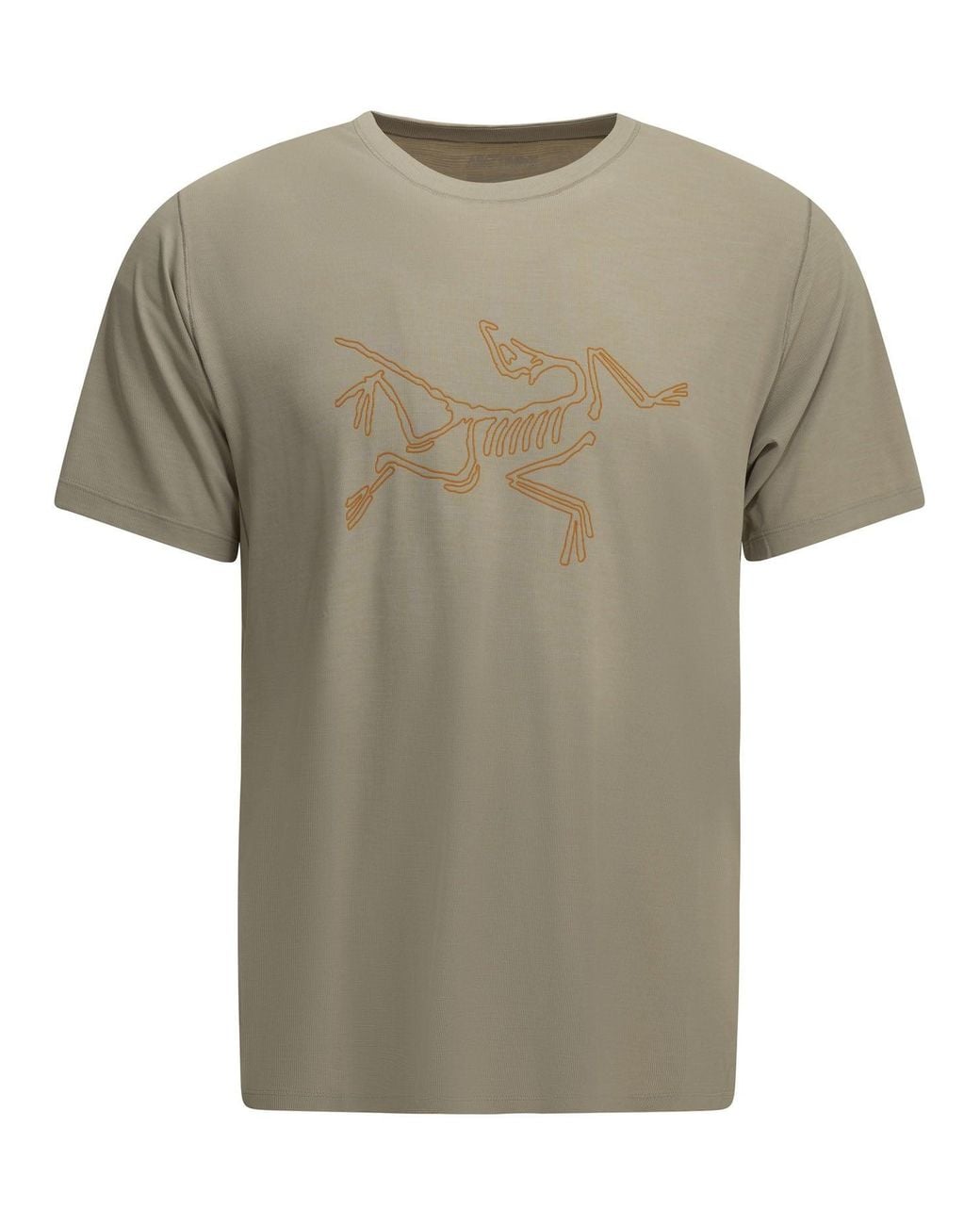 Arc'teryx Green Cormac Logo Crew-Neck T-Shirt for men