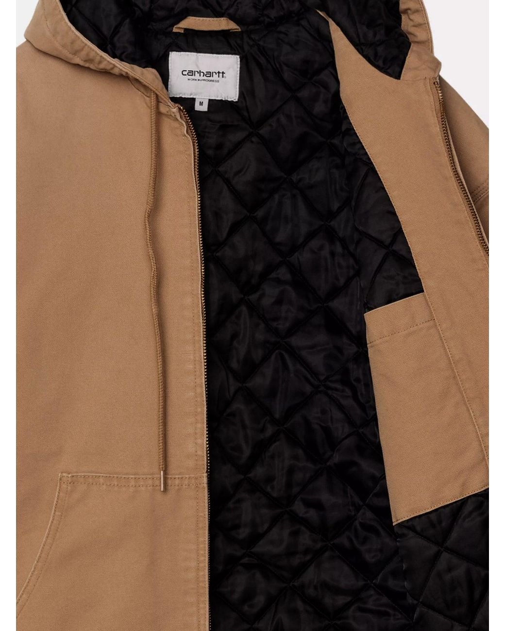 Carhartt Brown Og Active Canvas Jacket for men