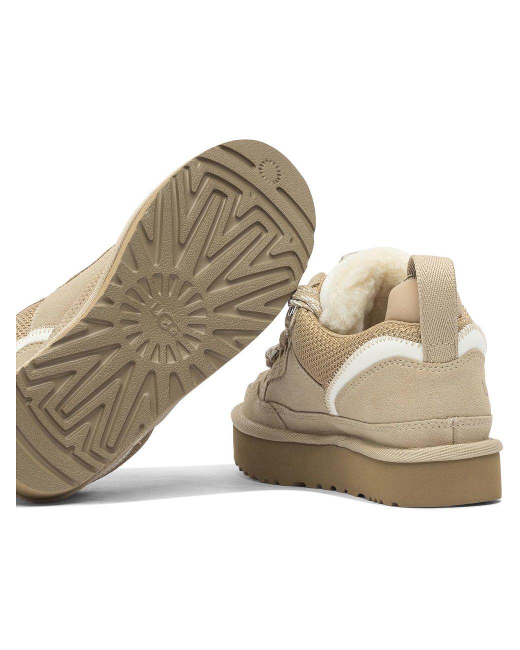 Ugg Natural "Lowmel" Sneakers