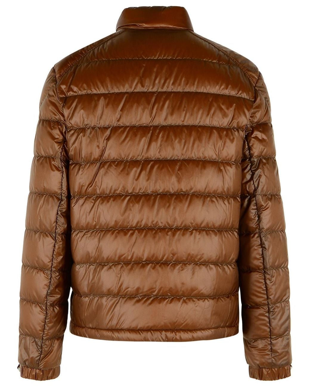 Moncler Brown Short Jacket Lyco for men