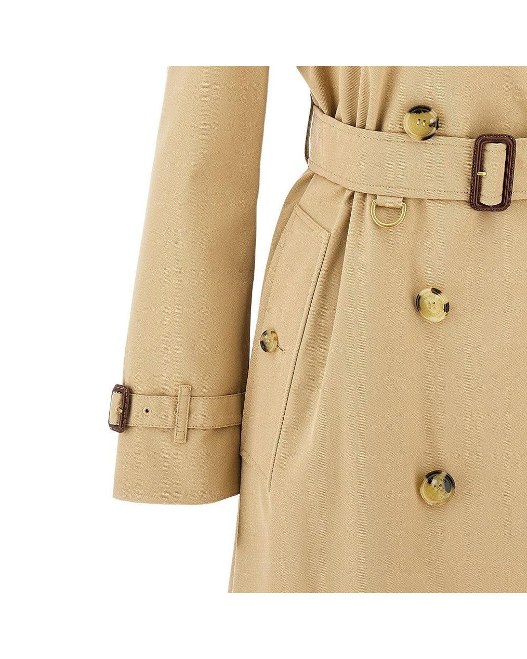 Burberry Natural Long 'Kensington' Trench Coat