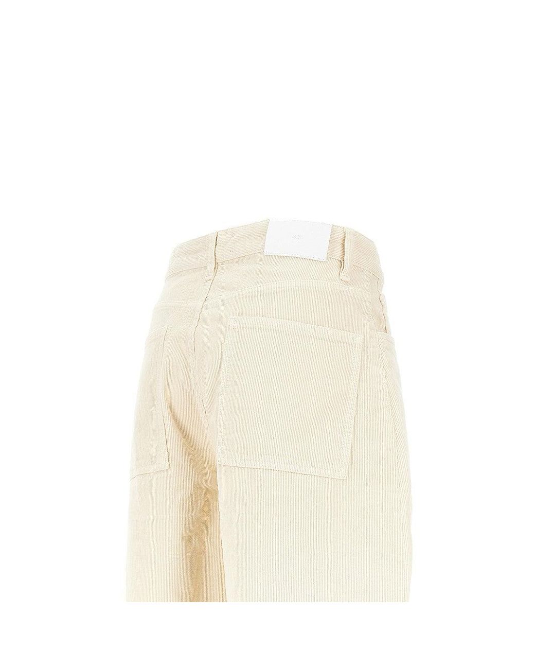Studio Nicholson Natural 'Paolo' Corduroy Pants for men