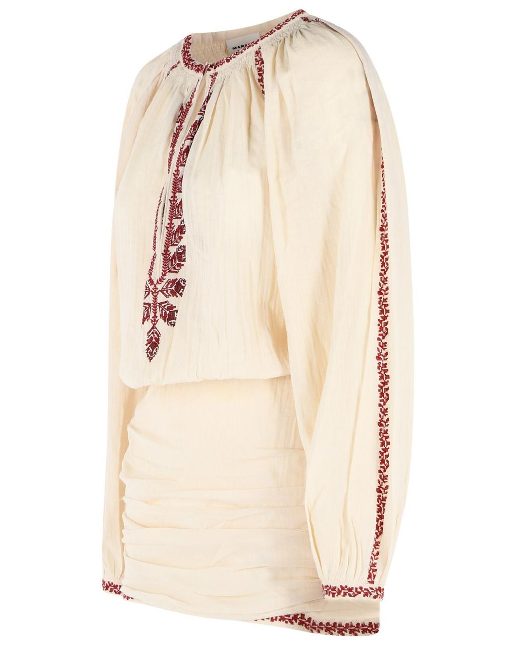 Isabel Marant Natural 'Ludy' Short Dress