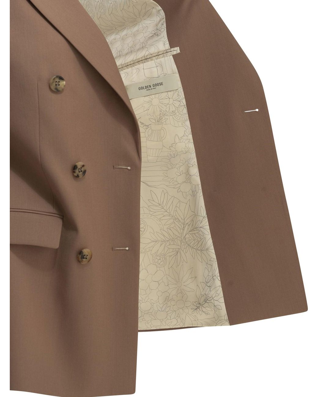 Golden Goose Deluxe Brand Brown "Diva" Blazer