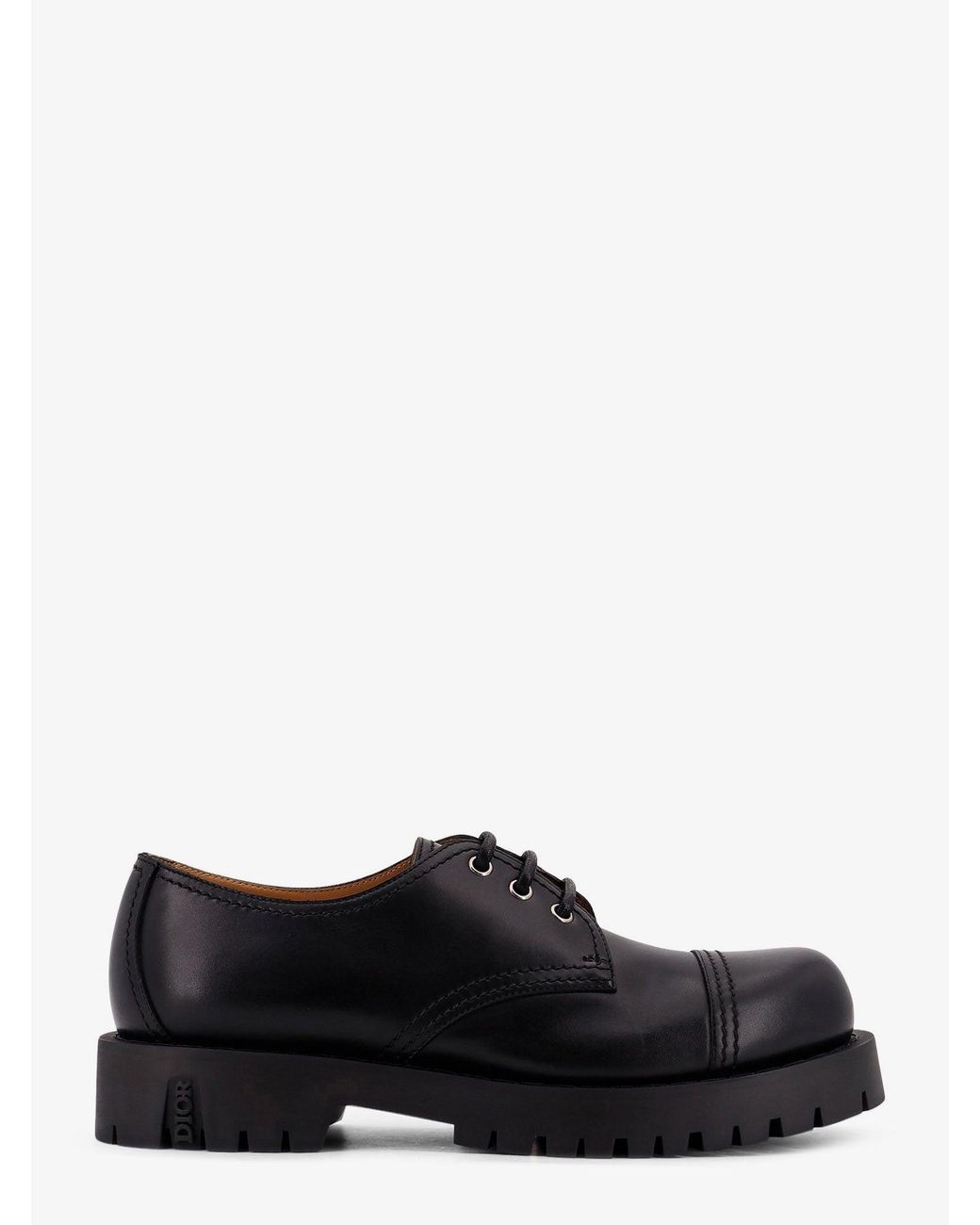 Dior White Dior Dh Dexpiii Leather Lace-Up Shoes for men
