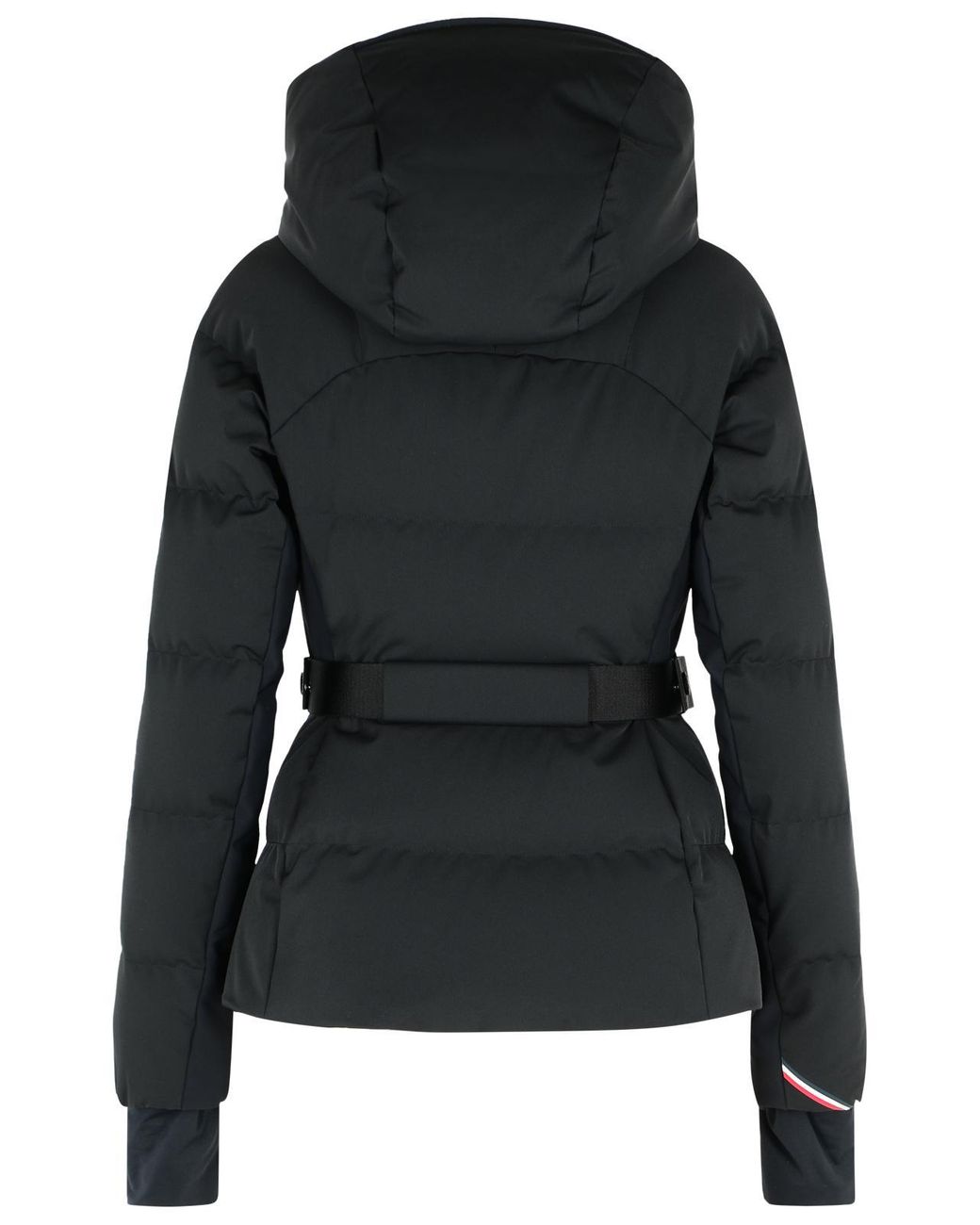 Moncler Black 'Guyane' Polyamide Blend Down Jacket