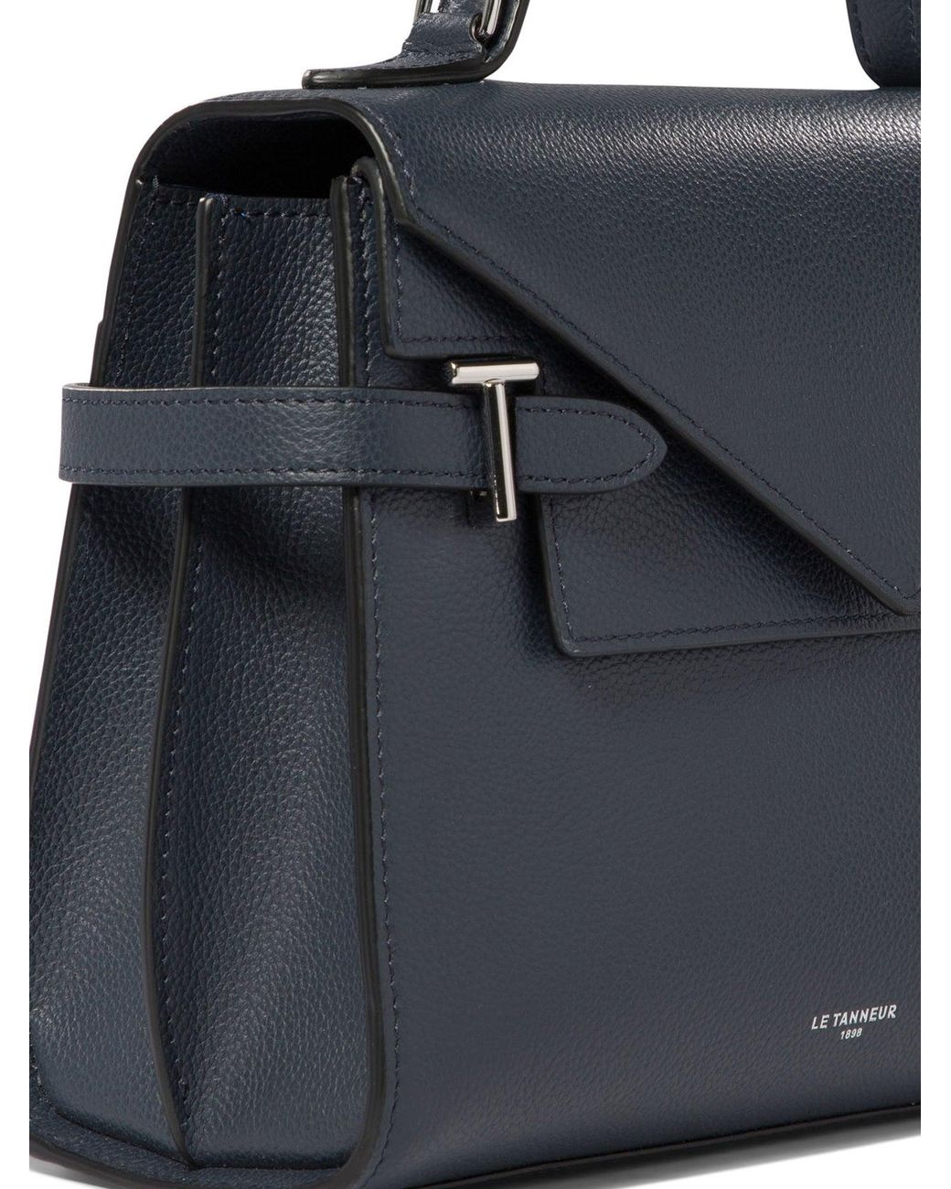 Le Tanneur Blue "Emilie" Handbag