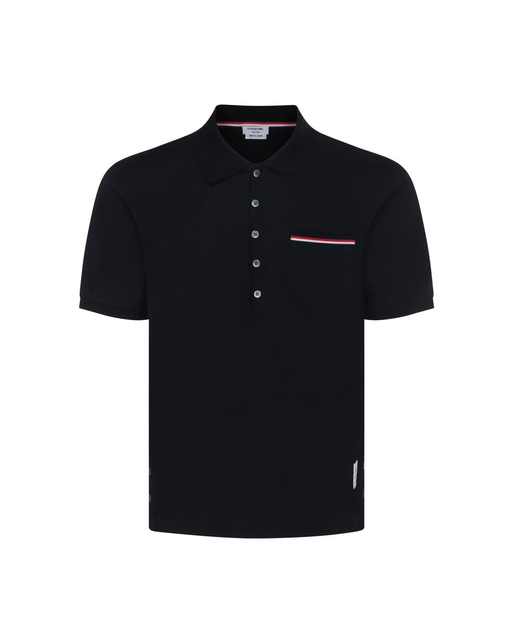 Thom Browne Black Polo Shirts for men