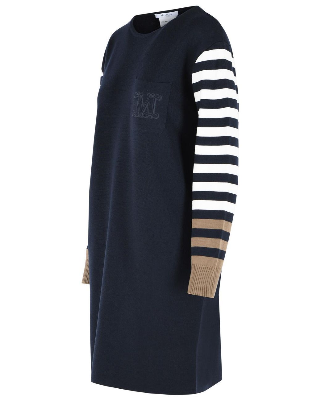Max Mara Blue Cotro 'Velo' Dress