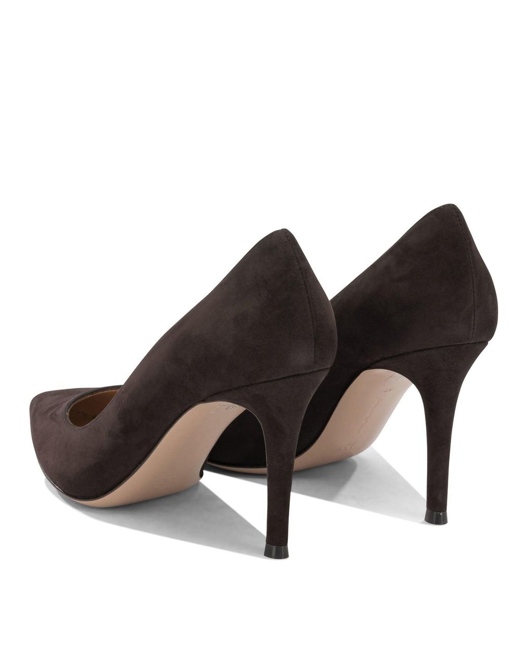Gianvito Rossi Brown "Gianvito 85Mm" Pumps