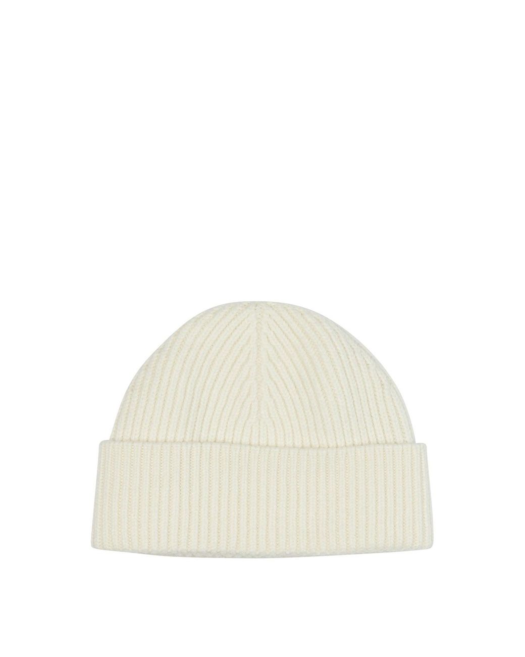 AMI White Ami De Coeur Beanie for men
