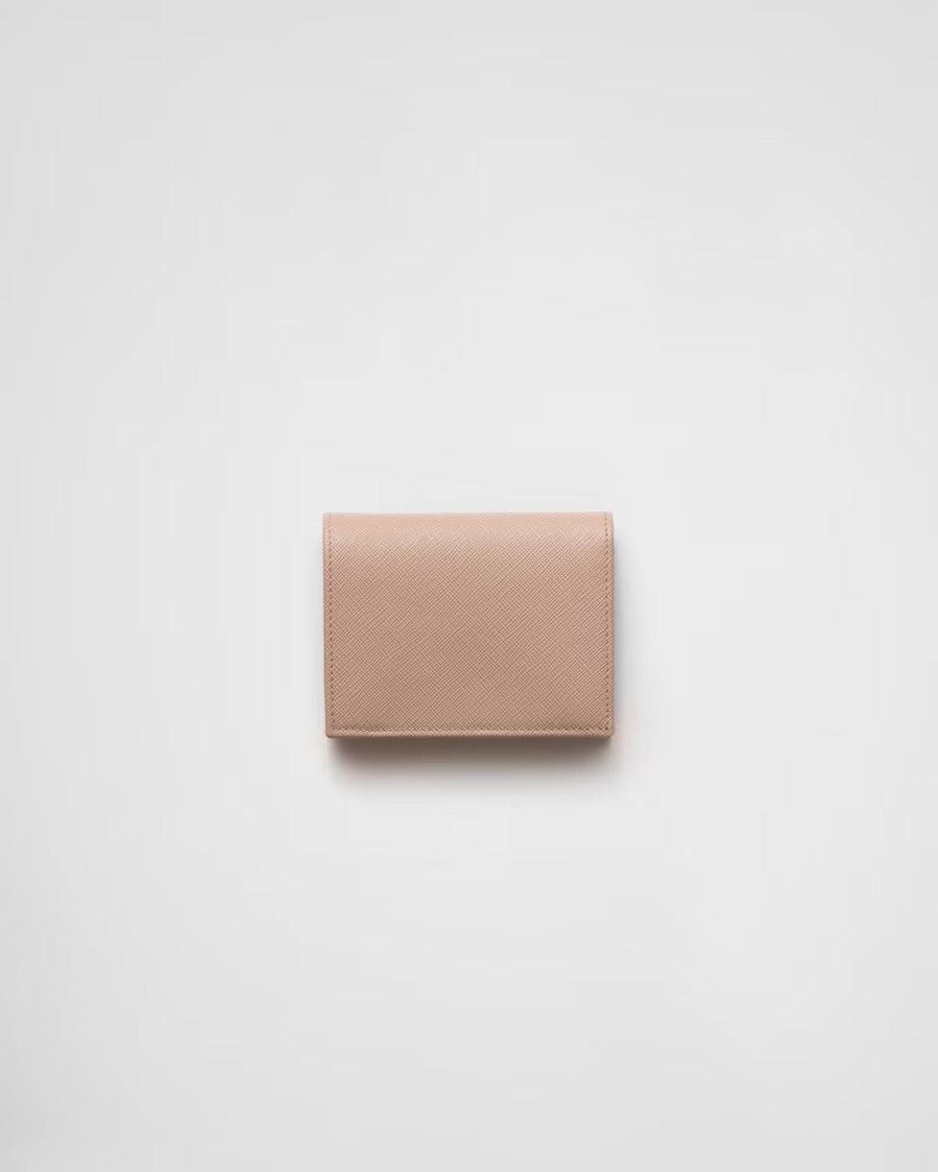 Prada White Saffiano Leather Wallet