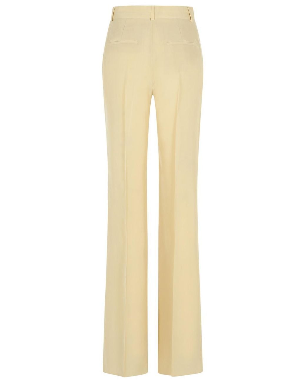 Sportmax Natural 'Orario' Ivory Viscose Trousers