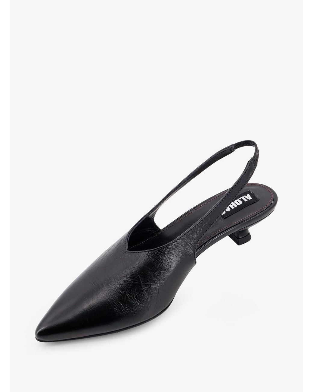 Alohas White Eros Leather Pumps