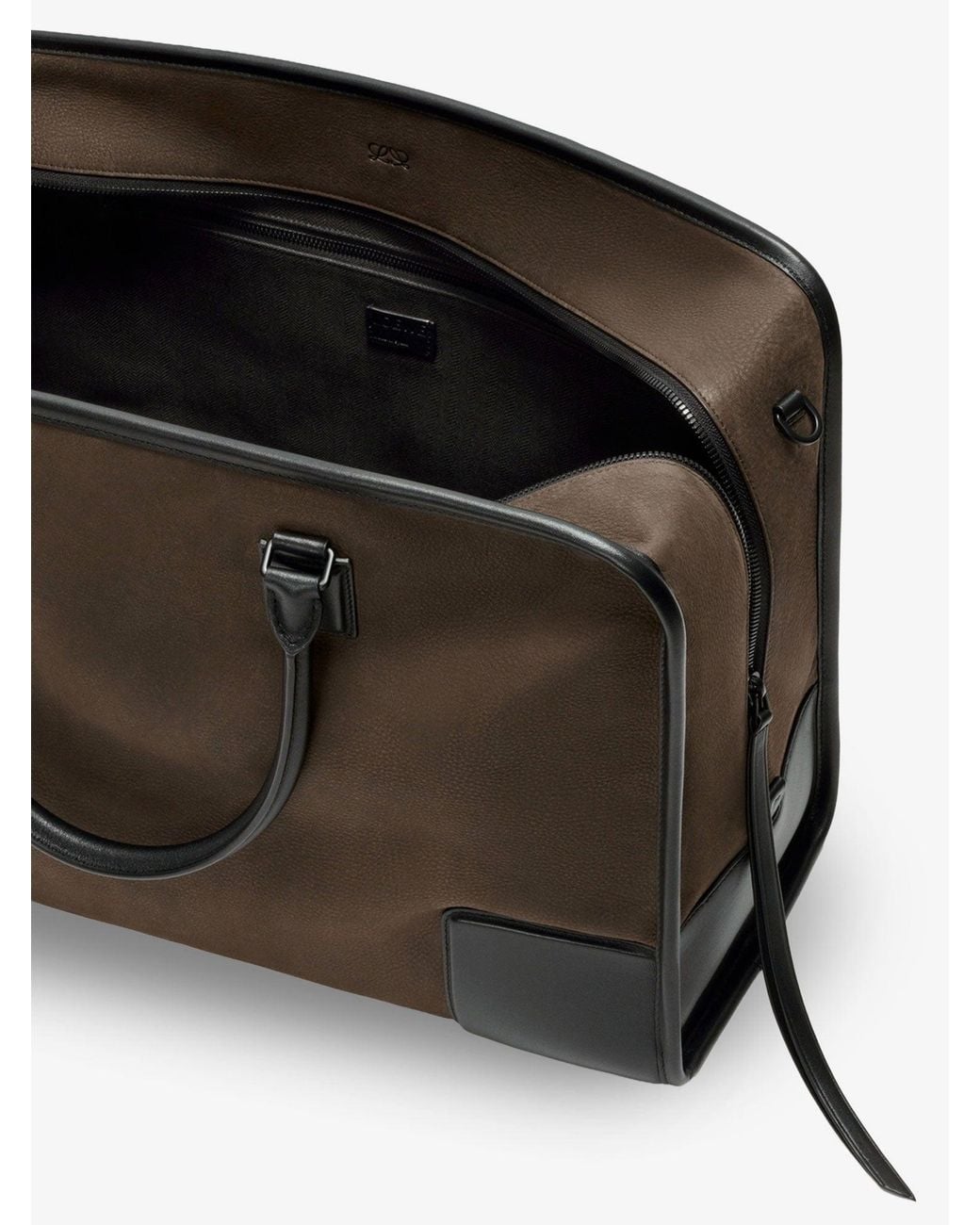 Loewe Black Amazona 180 Duffle Nubuck Handbag for men